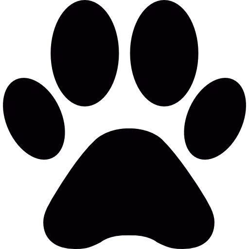 Dog Paw Print Icon