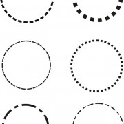 Dotted Line Circle