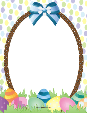 Easter Basket Border