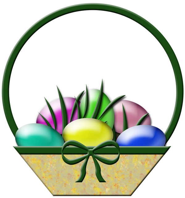 Easter Basket Clip Art Free Easter Basket Clip Art Free