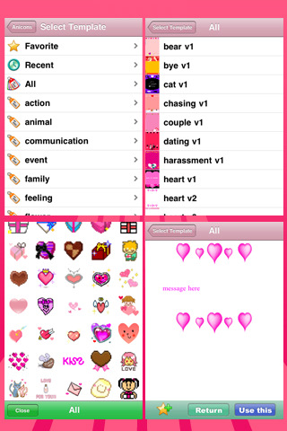 Emoji Love Icons