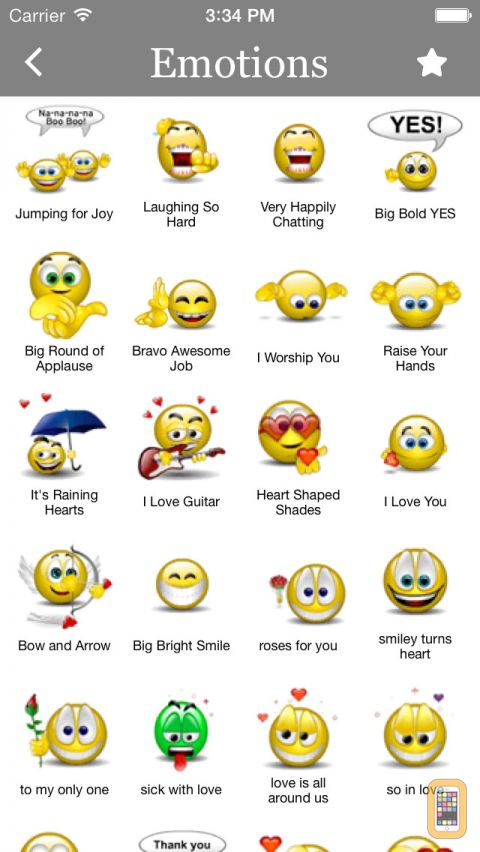 Emoticons Snapchat