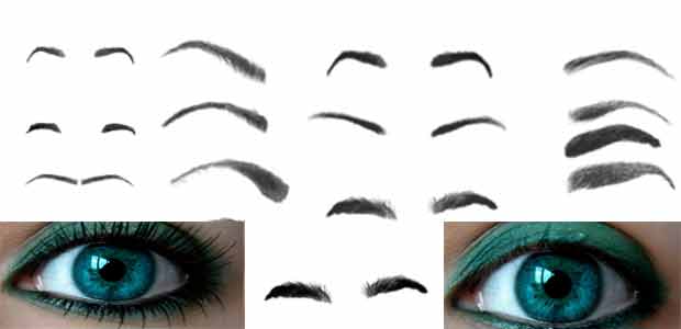 Eyebrows Brushes Photoshop Free Download
