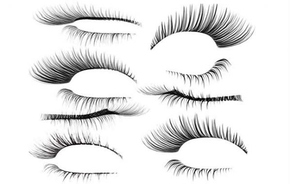 Eyelash Photoshop Template