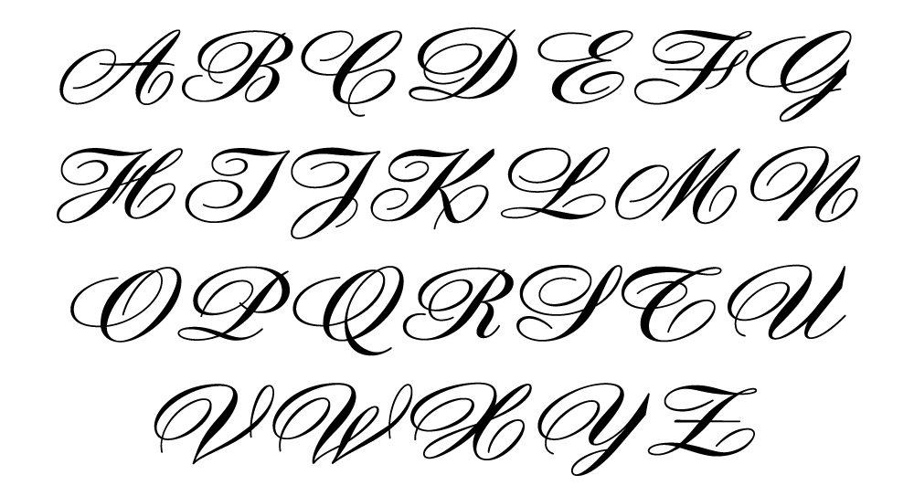 Fancy Swirly Letters Fancy Swirly Letters