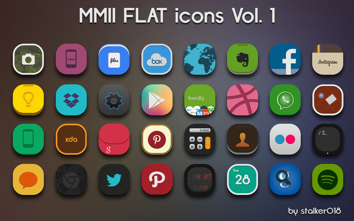 Flat Icons deviantART