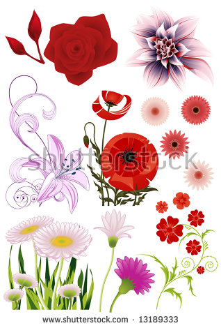 Flower Vector File
