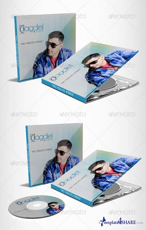 Free CD Case Mockup PSD Free CD Case Mockup PSD