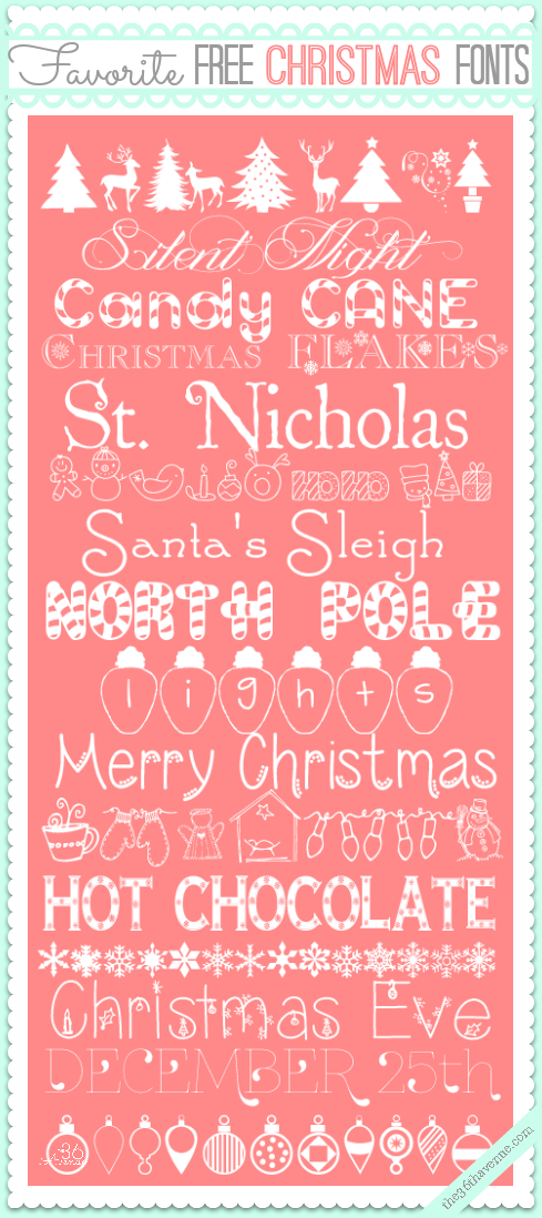 Free Christmas Fonts