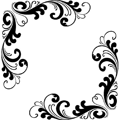 Free Corner Flourish Clip Art