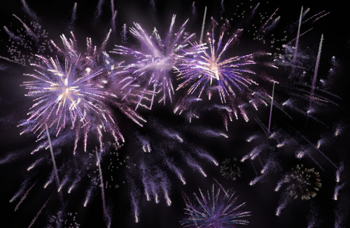 Free Fireworks Animation for PowerPoint