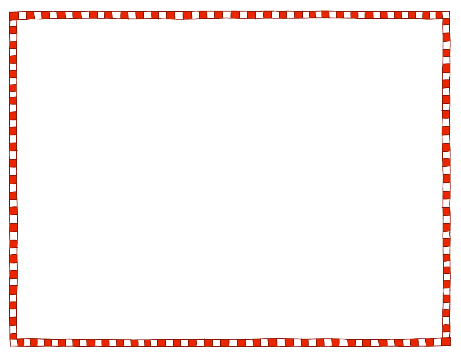 Free Microsoft Word Christmas Border Templates