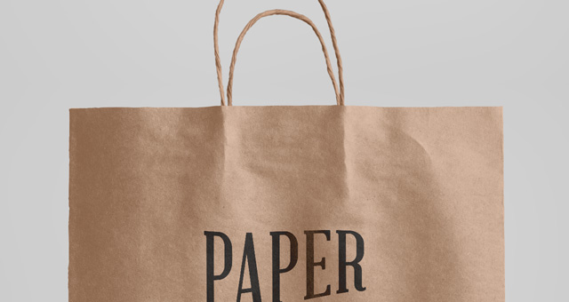 Free Paper Bag PSD Mockups