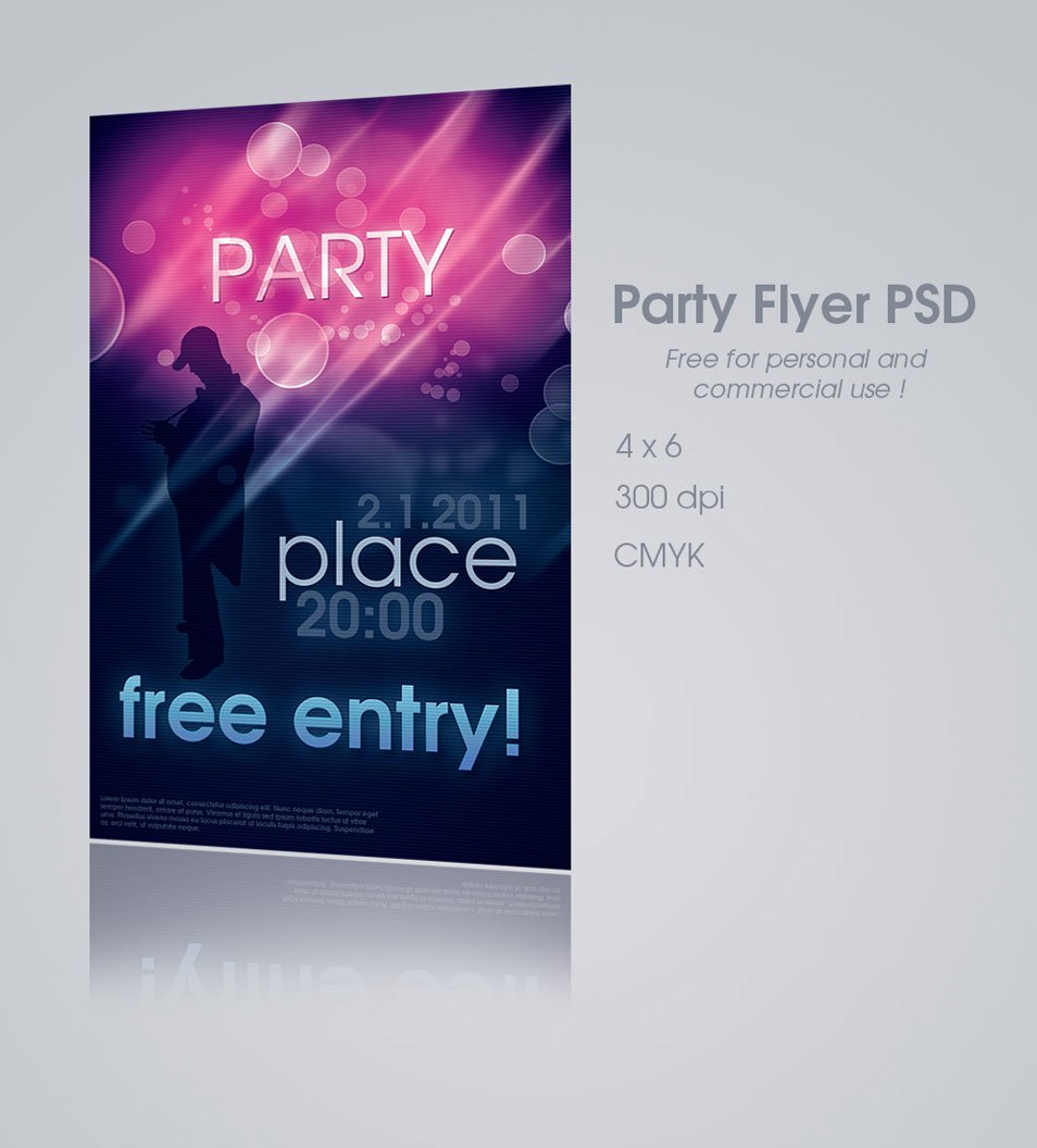 Free Party Flyer Templates Downloads