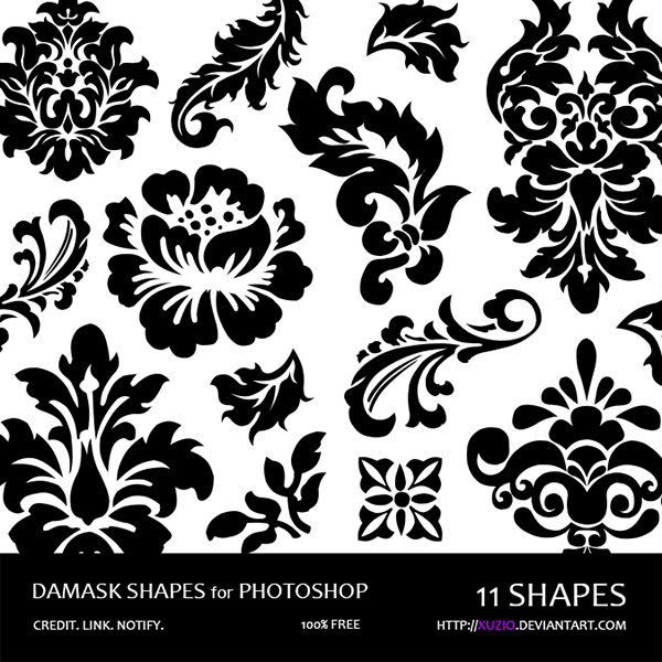 Free Photoshop Custom Shapes