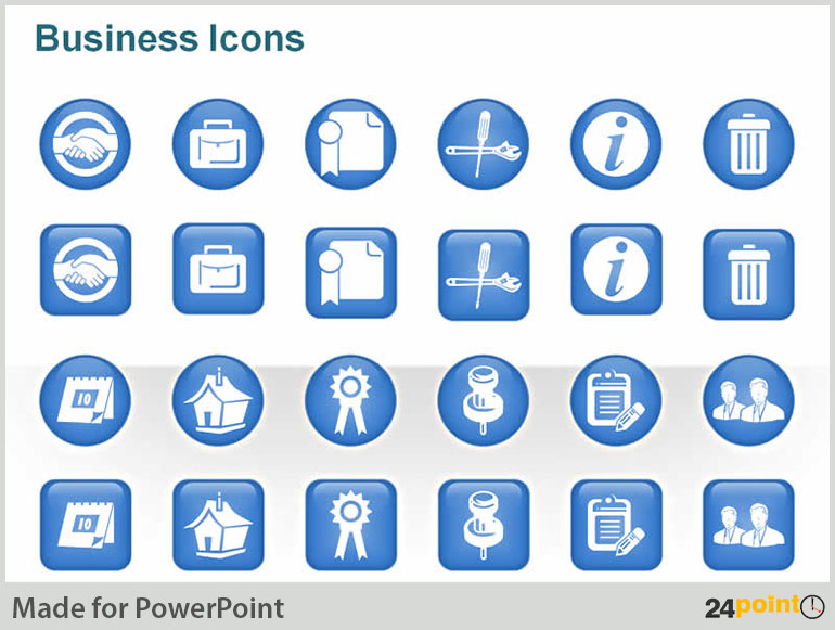 Free PowerPoint Business Icons
