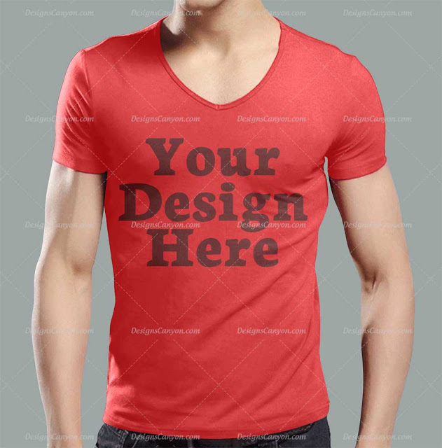 Free Psd T-Shirt Mockup Template