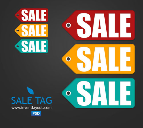 Free Sale Price Tags PSD
