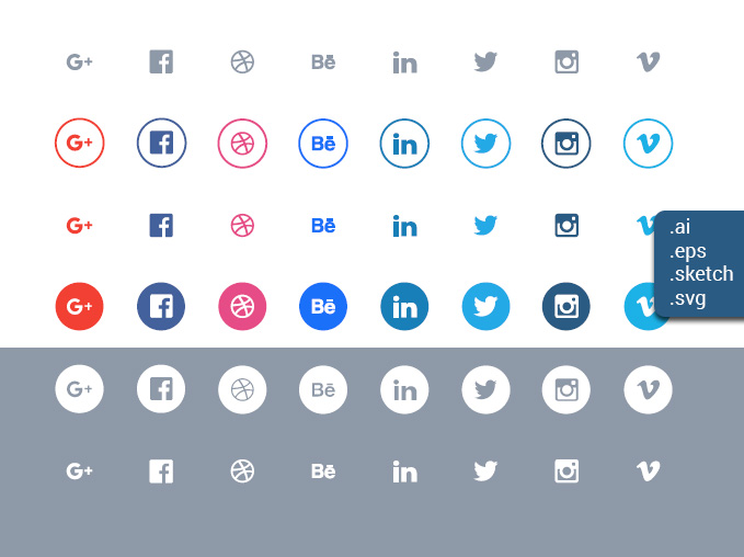 Free Social Icons