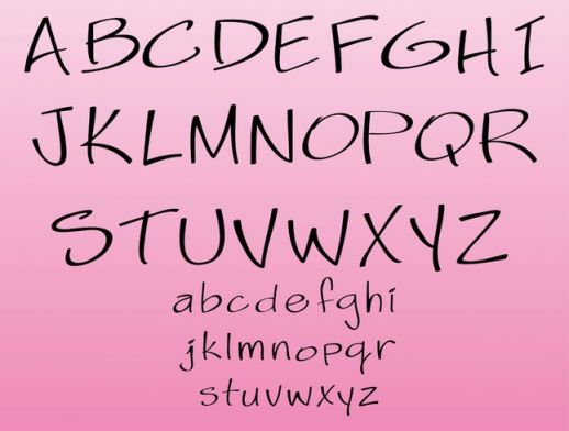 Free Vector Alphabet Fonts