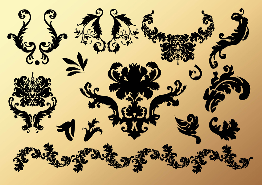 Free Vector Victorian Clip Art