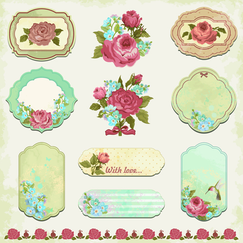 Free Vector Vintage Labels