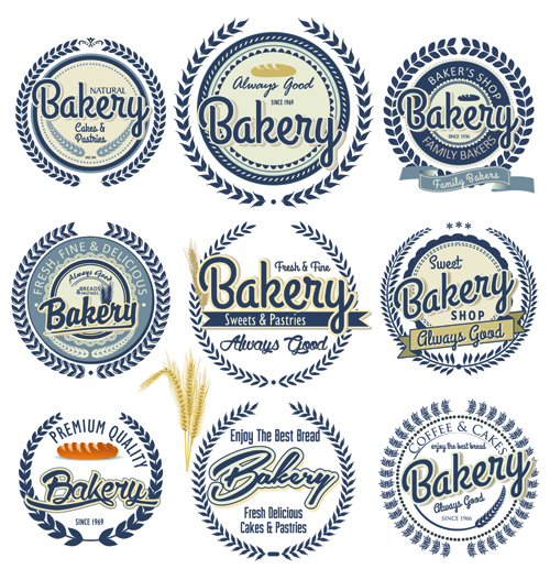 Free Vector Vintage Labels