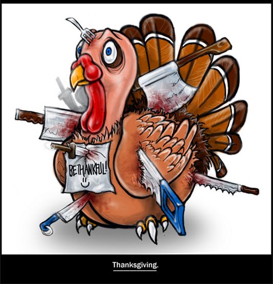 Funny Thanksgiving Turkey