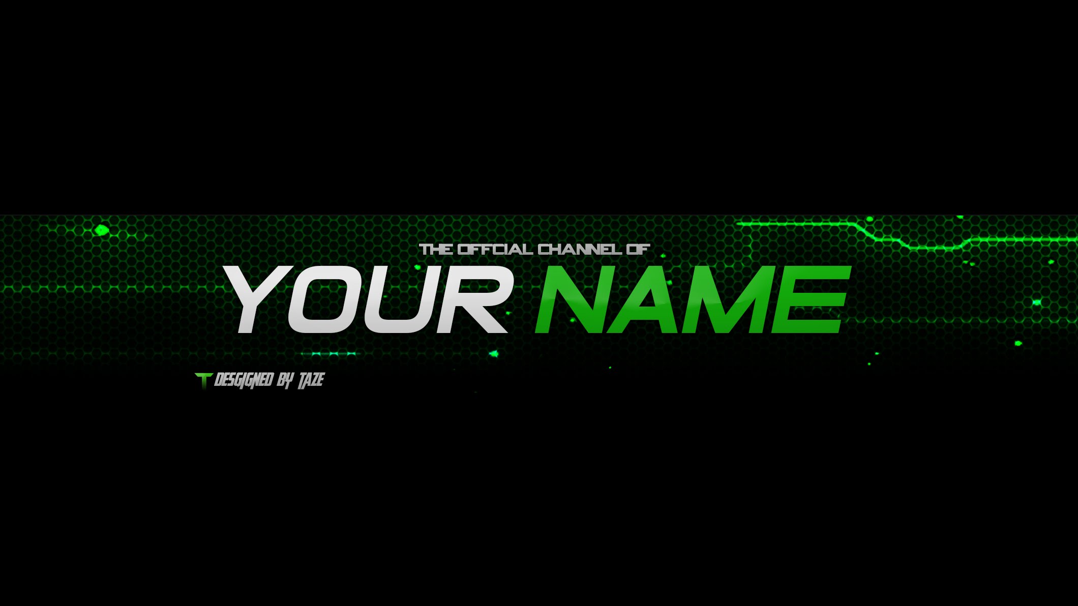 FREE Gaming Banner Template For Channels #42 Photoshop