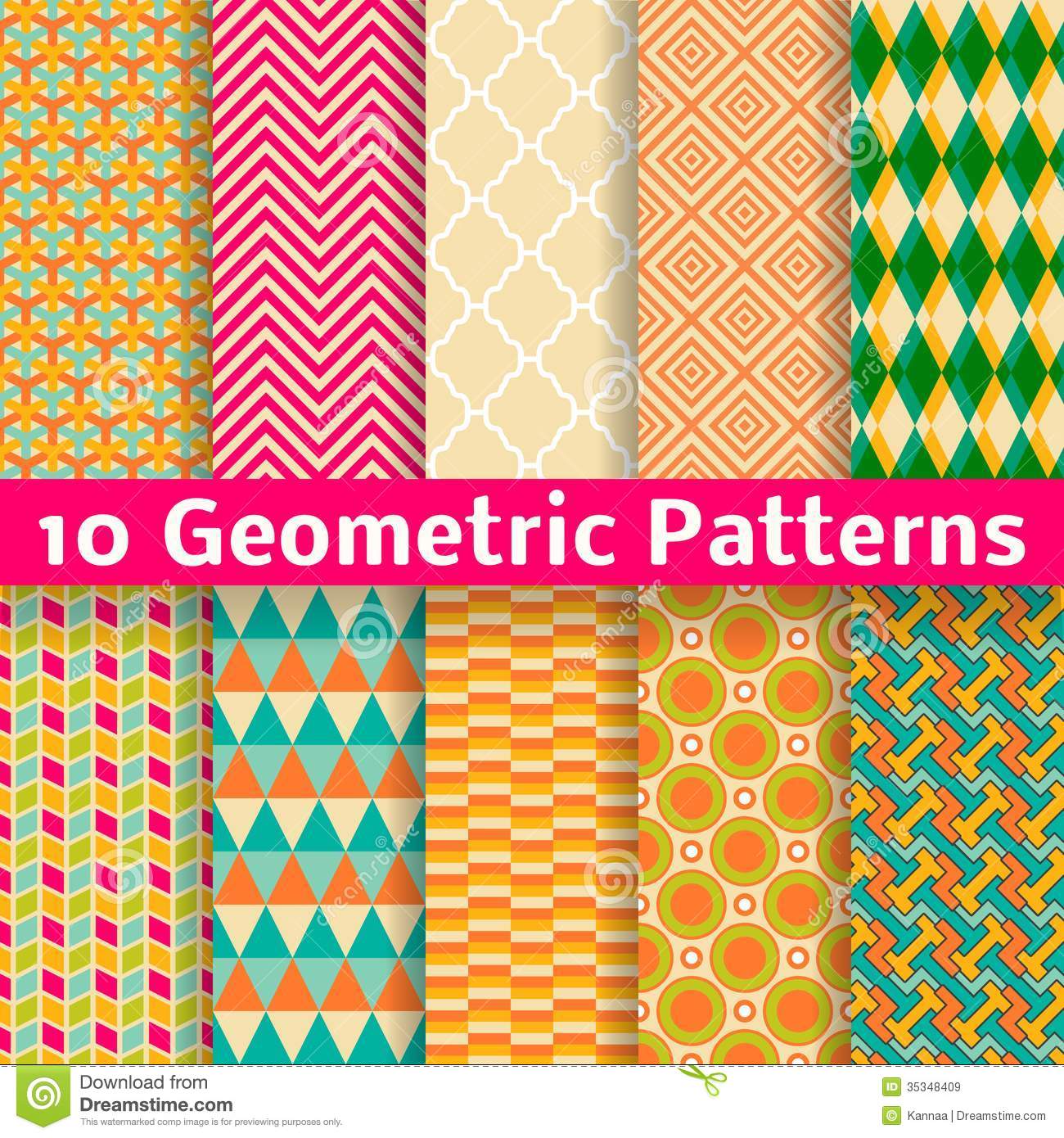 Geometric Vector Patterns