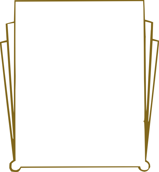 Gold Art Deco Borders Free