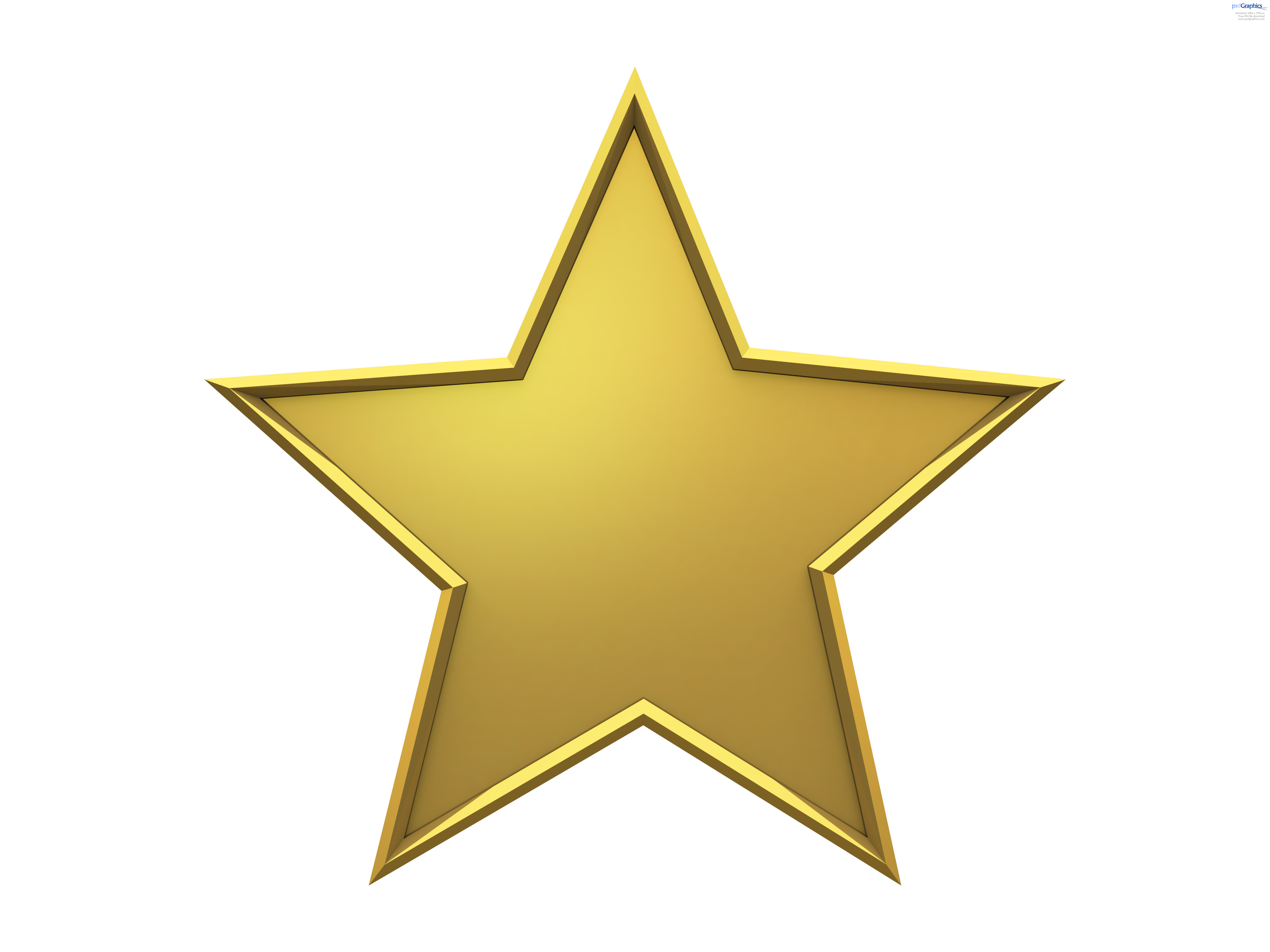 Gold Star Graphic