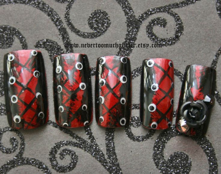 Gothic Nail Art Designs