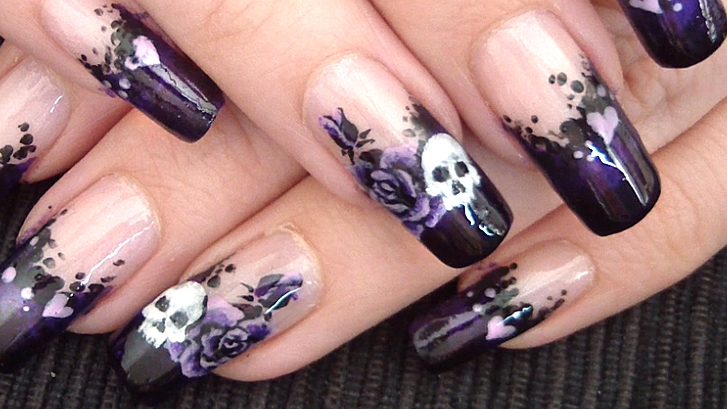 Gothic Nail Art