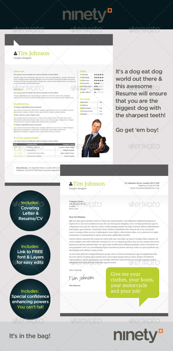 Graphic Design Cover Letter Template