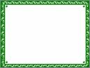 Green Certificate Border