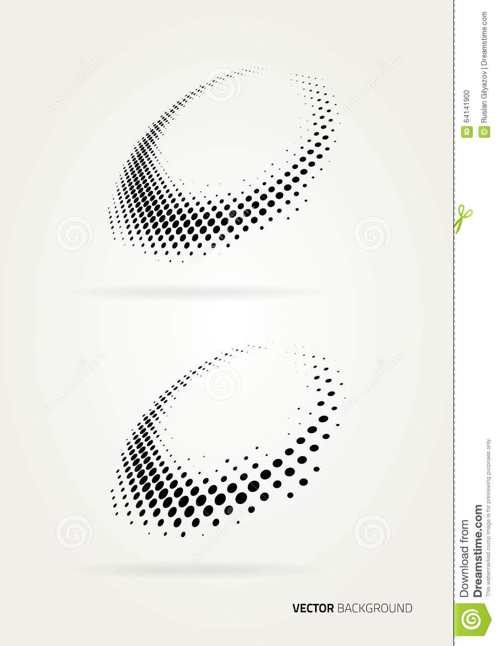 Halftone Dots Vector