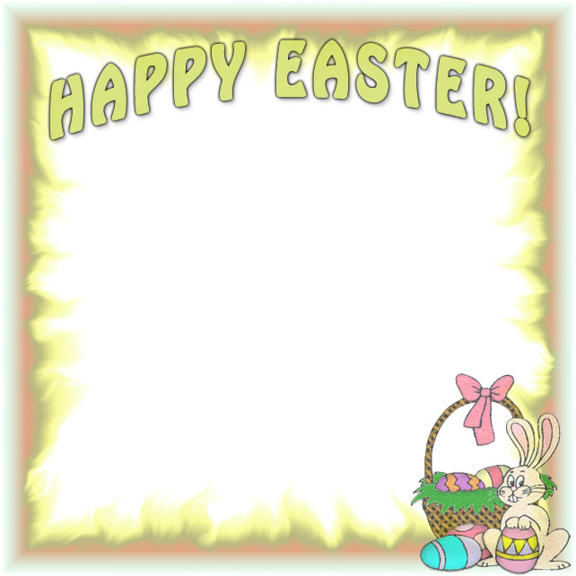 Happy Easter Clip Art Borders