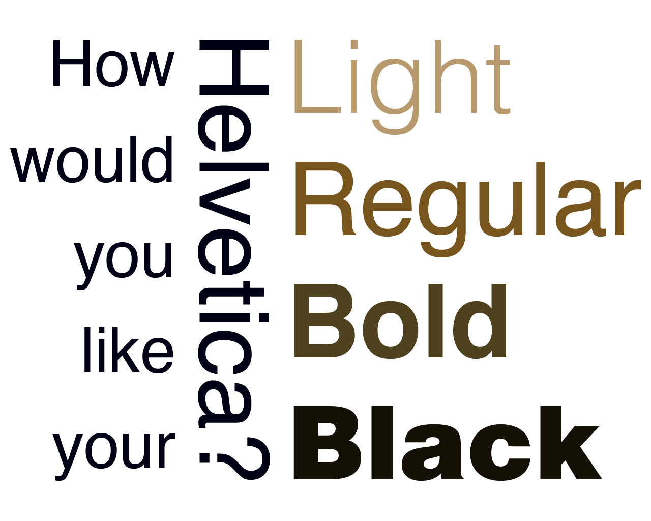 Helvetica Font