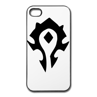 Horde Symbol Black and White