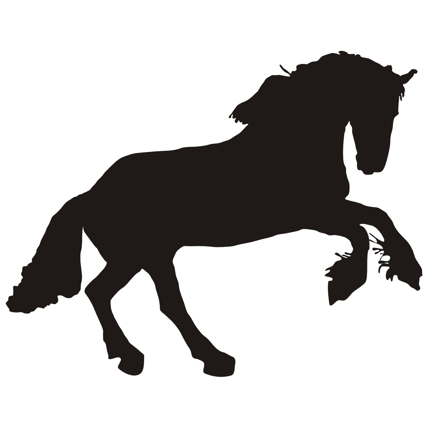 Horse Silhouette Vectors