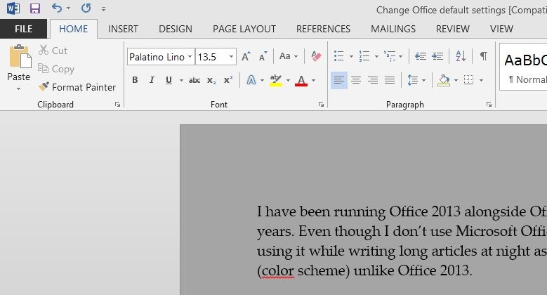 How to Change Font On Word 2013