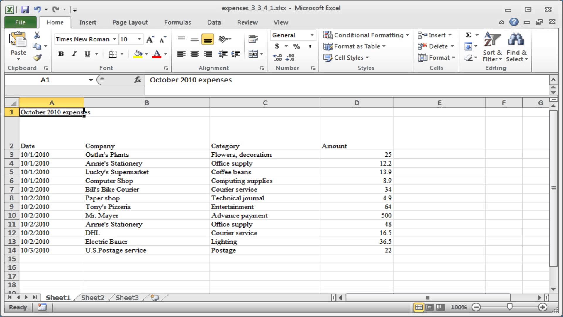 How to Change Font Size in Excel