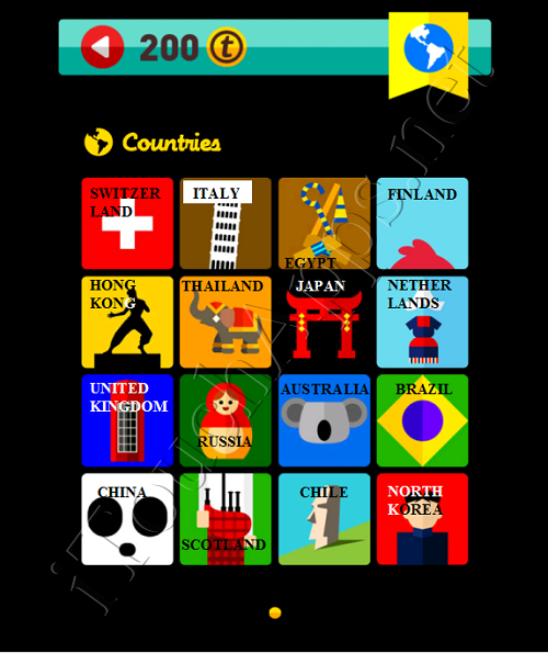 Icon Pop Quiz Countries Answers