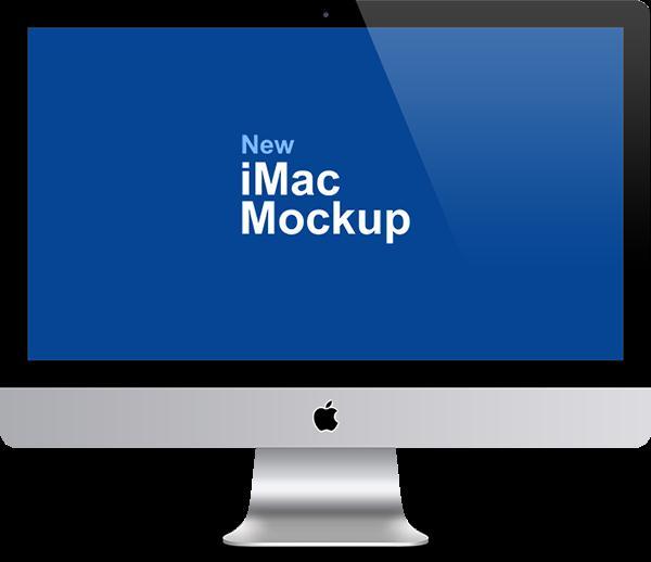 iMac Mockup Template