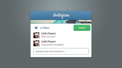 Instagram Psd Free Templates Instagram Psd Free Templates