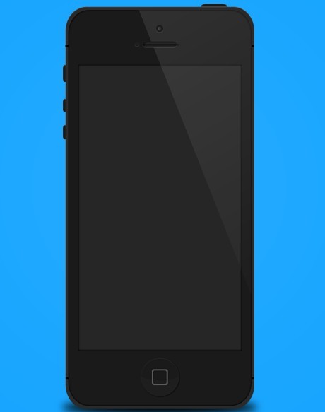 iPhone 5 Mockup Template