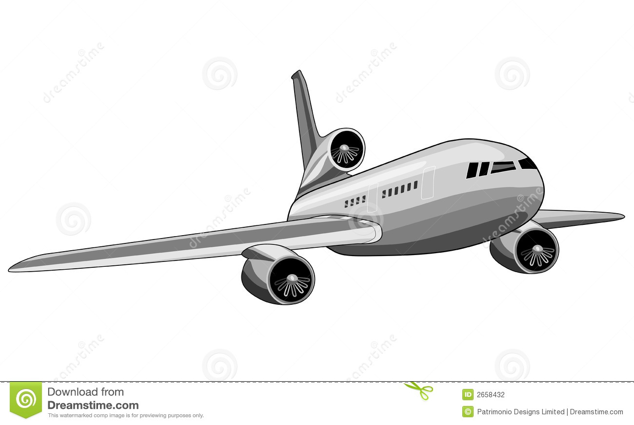 Jet Planes Taking Off Clip Art