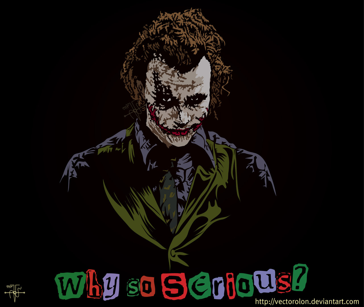 Joker Face Vector