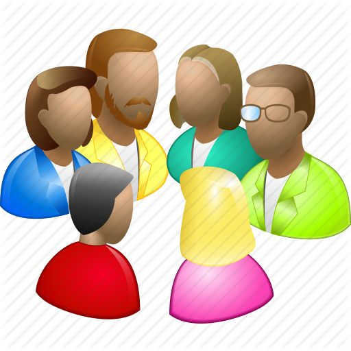 Large Group People Icon